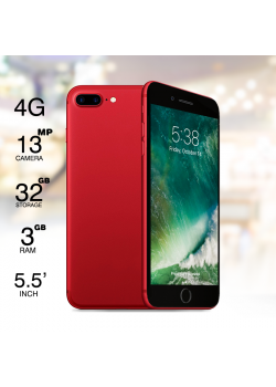 Mione i7S Plus, 4G Dual Sim, Dual Cam, 5.5" IPS, 32GB, Red